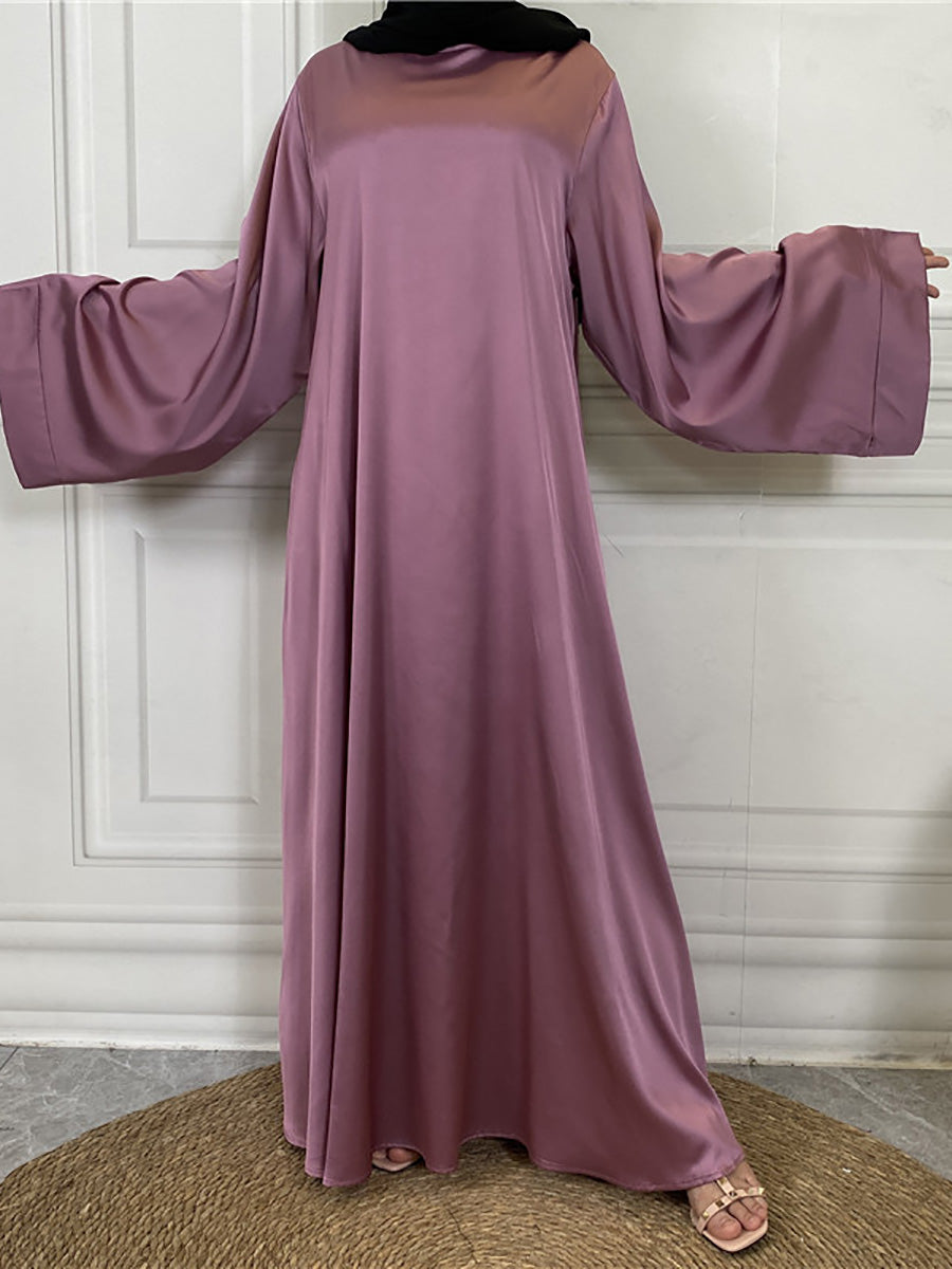 Abaya modeste Ramadan Musulman De Mode Maxi Robe turquie Caftan vêtements islamiques Musulman pour les femmes Robe Hijab Caftan robes