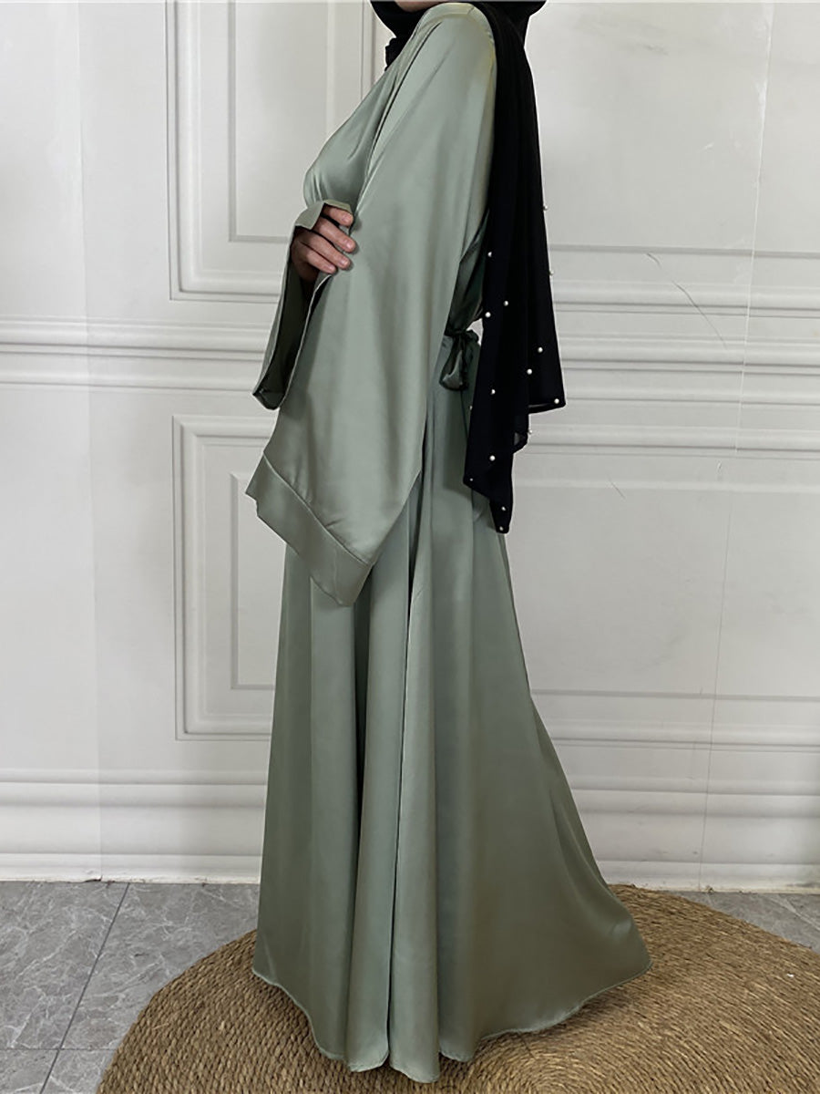 Abaya modeste Ramadan Musulman De Mode Maxi Robe turquie Caftan vêtements islamiques Musulman pour les femmes Robe Hijab Caftan robes