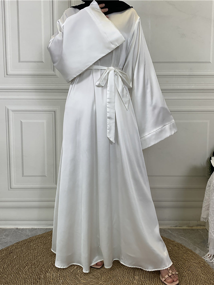 Abaya modeste Ramadan Musulman De Mode Maxi Robe turquie Caftan vêtements islamiques Musulman pour les femmes Robe Hijab Caftan robes