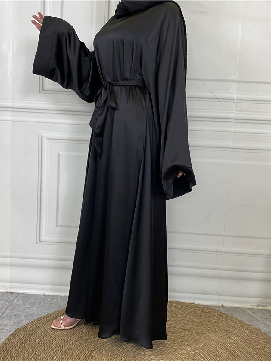 Abaya modeste Ramadan Musulman De Mode Maxi Robe turquie Caftan vêtements islamiques Musulman pour les femmes Robe Hijab Caftan robes