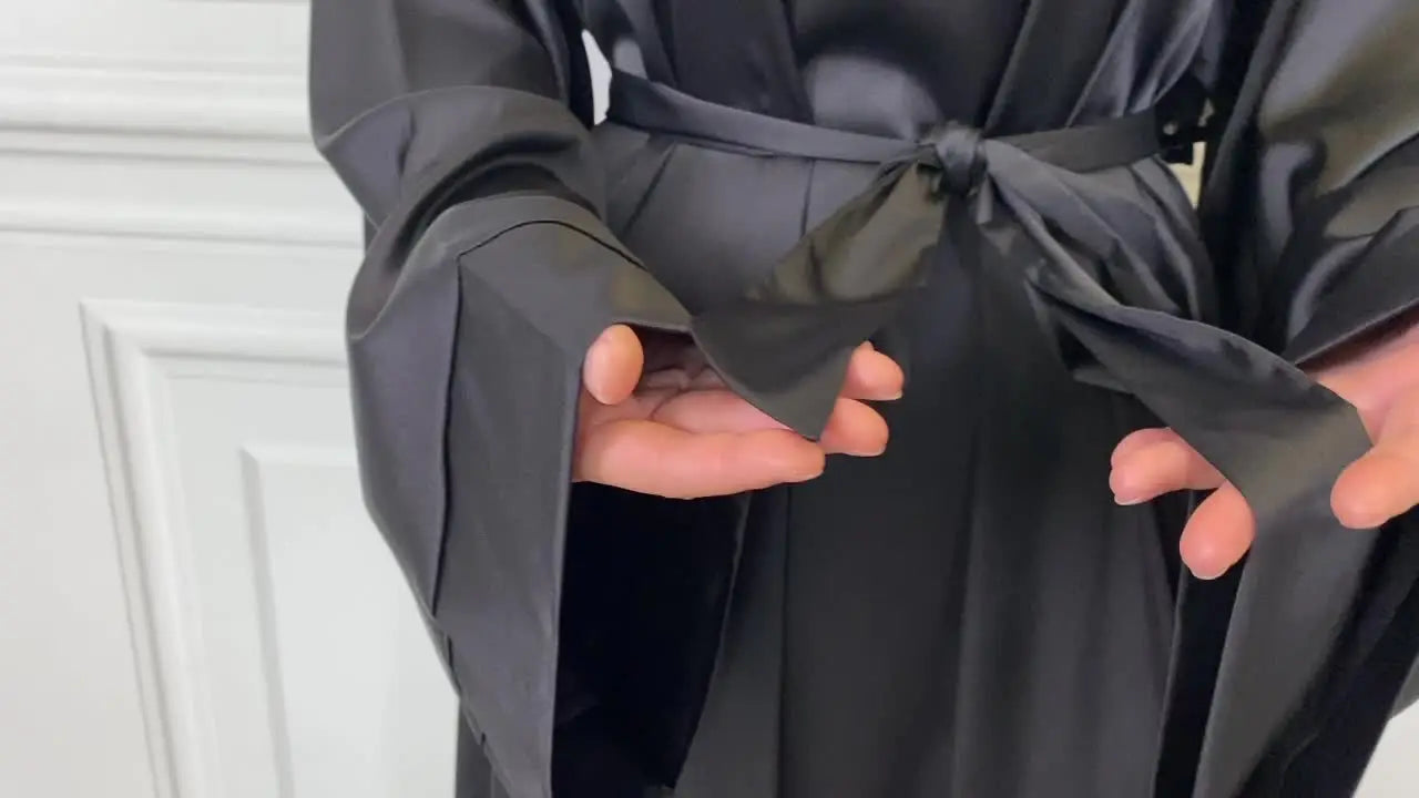 Abaya modeste Ramadan Musulman De Mode Maxi Robe turquie Caftan vêtements islamiques Musulman pour les femmes Robe Hijab Caftan robes