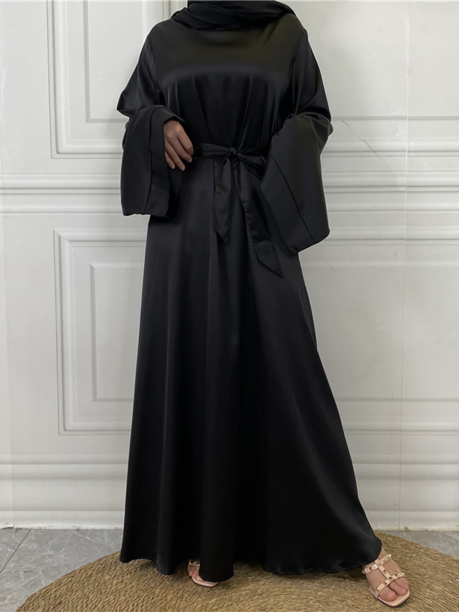 Abaya modeste Ramadan Musulman De Mode Maxi Robe turquie Caftan vêtements islamiques Musulman pour les femmes Robe Hijab Caftan robes