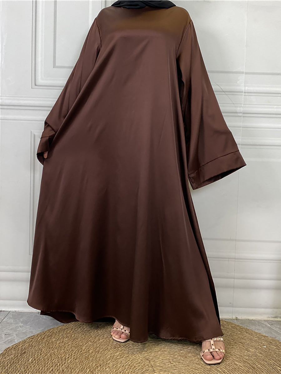 Abaya modeste Ramadan Musulman De Mode Maxi Robe turquie Caftan vêtements islamiques Musulman pour les femmes Robe Hijab Caftan robes