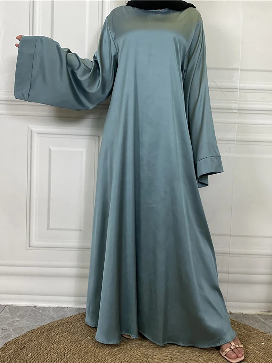 Abaya modeste Ramadan Musulman De Mode Maxi Robe turquie Caftan vêtements islamiques Musulman pour les femmes Robe Hijab Caftan robes