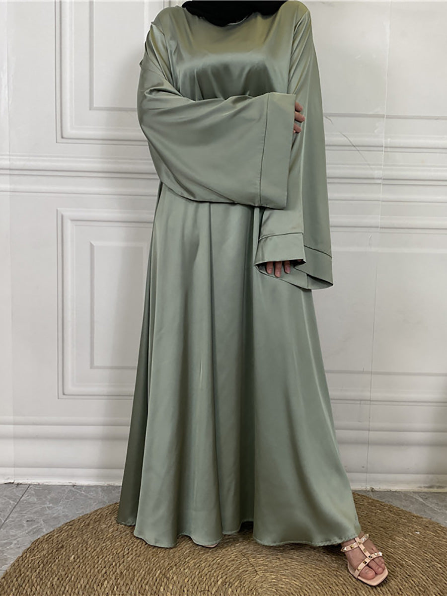 Abaya modeste Ramadan Musulman De Mode Maxi Robe turquie Caftan vêtements islamiques Musulman pour les femmes Robe Hijab Caftan robes