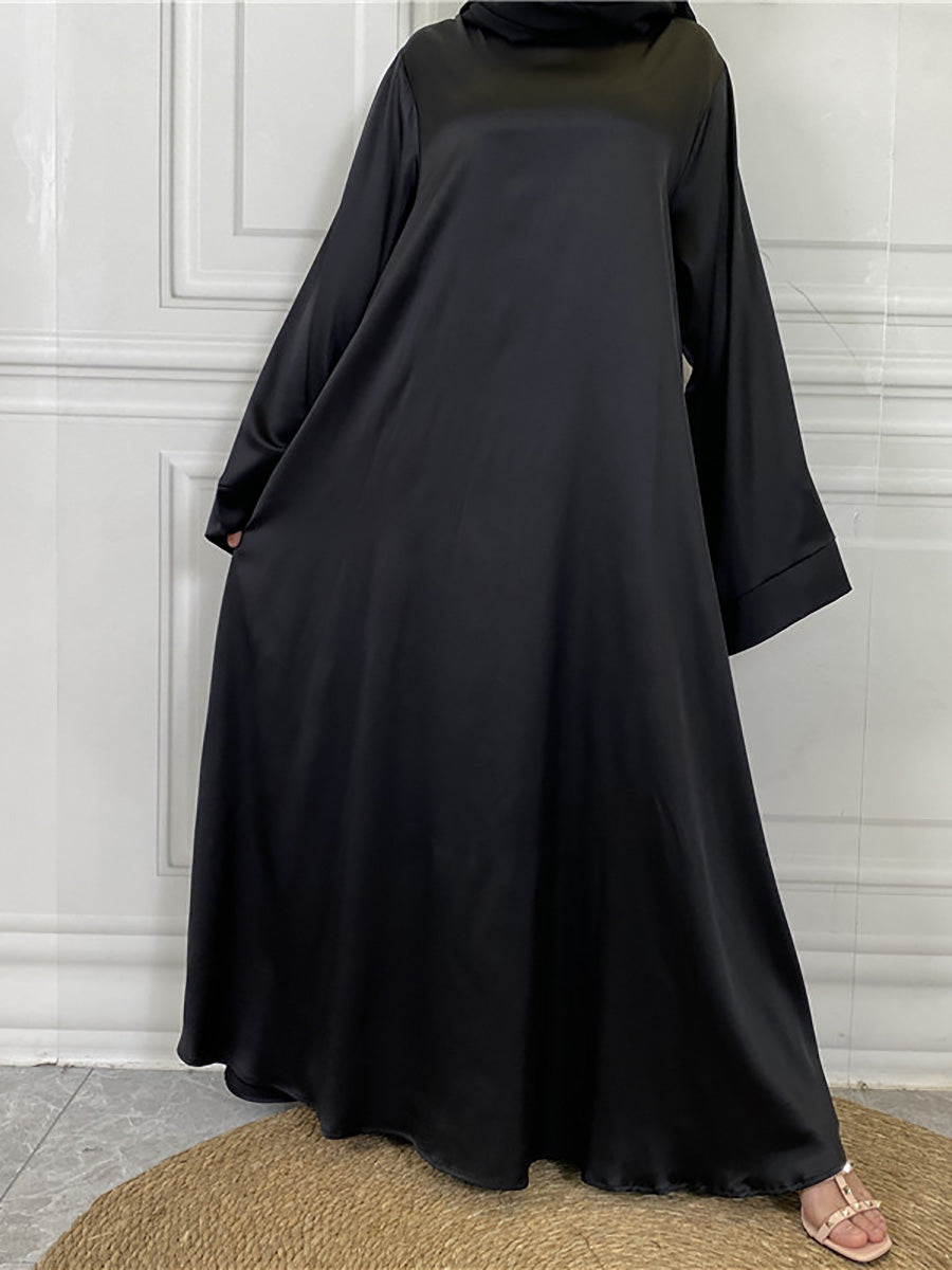 Abaya modeste Ramadan Musulman De Mode Maxi Robe turquie Caftan vêtements islamiques Musulman pour les femmes Robe Hijab Caftan robes