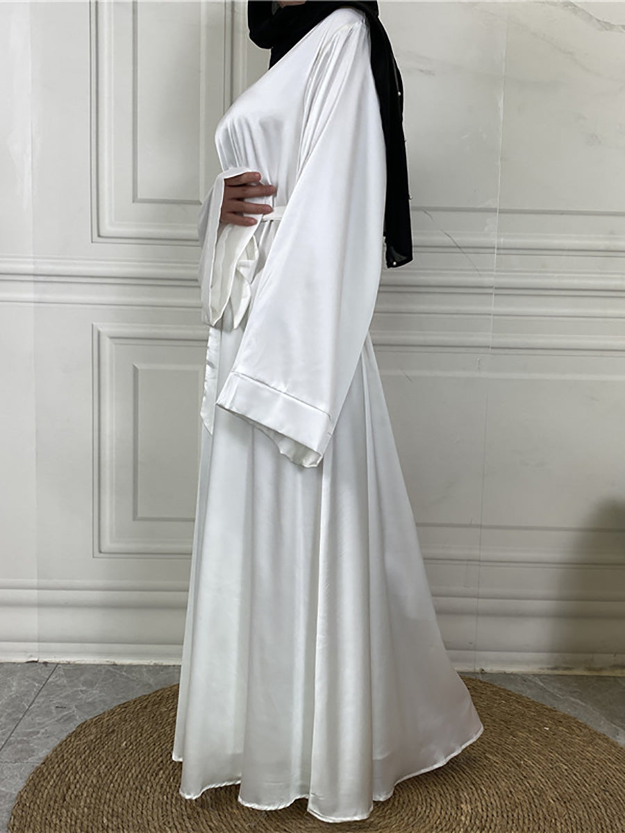 Abaya modeste Ramadan Musulman De Mode Maxi Robe turquie Caftan vêtements islamiques Musulman pour les femmes Robe Hijab Caftan robes